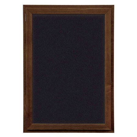 United Visual Products Outdoor Enclosed Combo Board, 72"x36", Black Frame/Black & Pumice UVCB7236ODB-BLACK-PUMICE